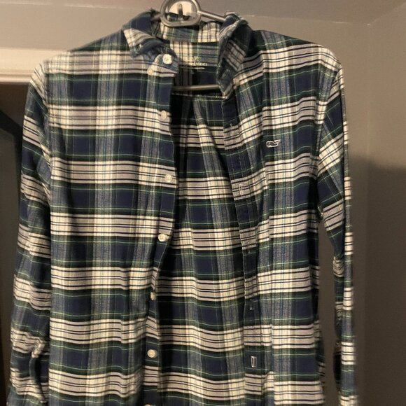 Vineyard Vines Flannel Size L (18) - Picture 1 of 3